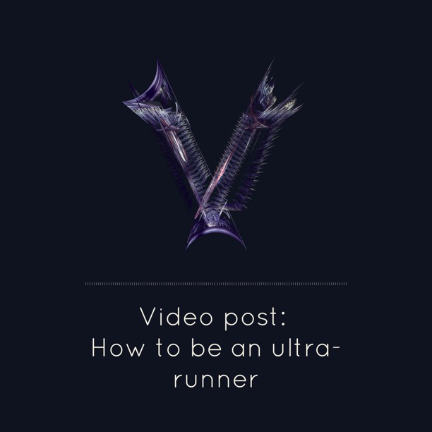 How to be an ultra-runner