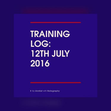 Training Log: 12-6-16