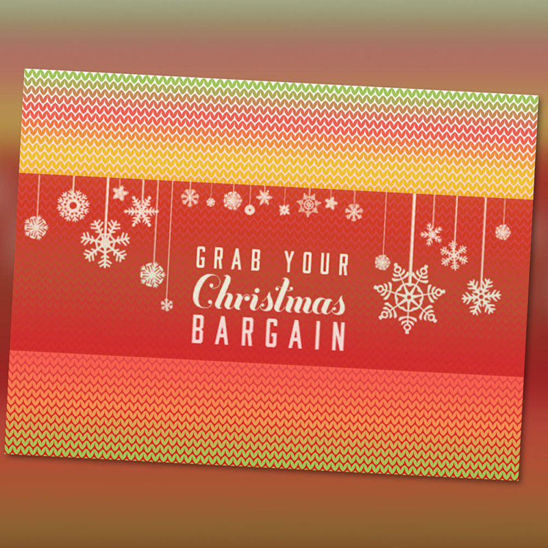 image text - Grab your Christmas bargain