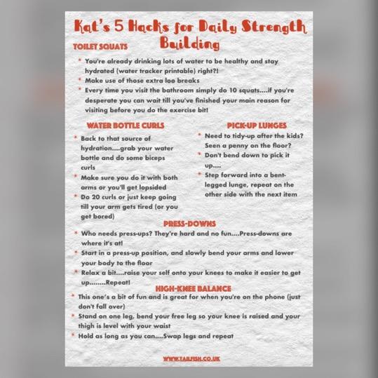 image showing 5 Hacks for Daily Strength Building