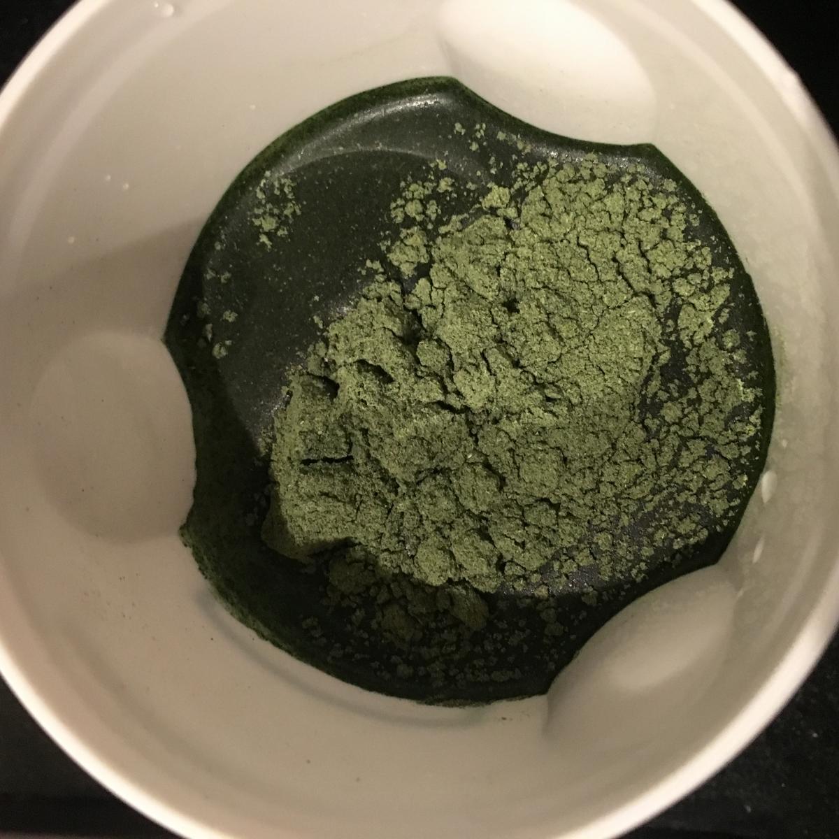 image of supergreens powder ready to mix