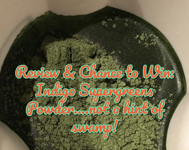 Review & Chance to Win: Indigo Herbs Supergreens Powder….not a hint of swamp!